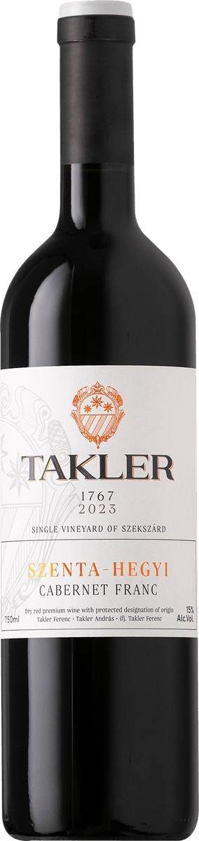 TAKLER Szenta-hegyi Cabernet franc 2023