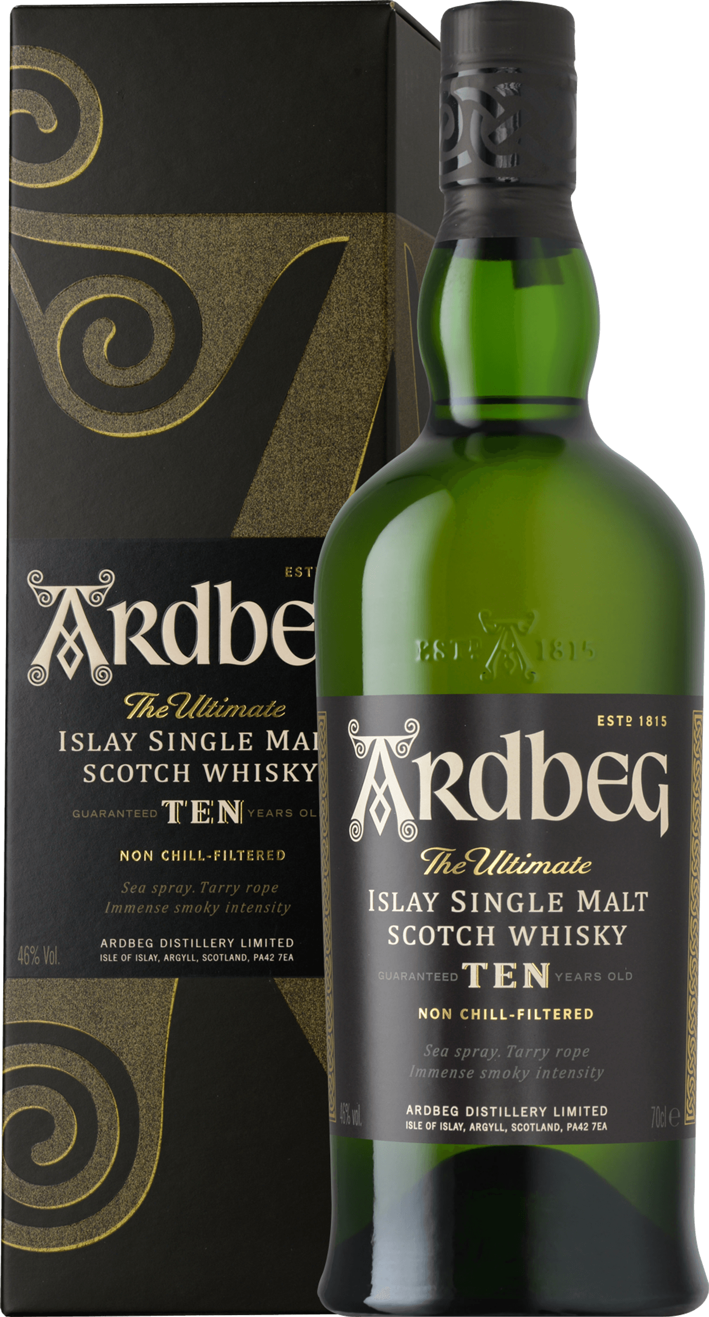 ARDBEG 10 years old (0,7 l) (in Gift Box)