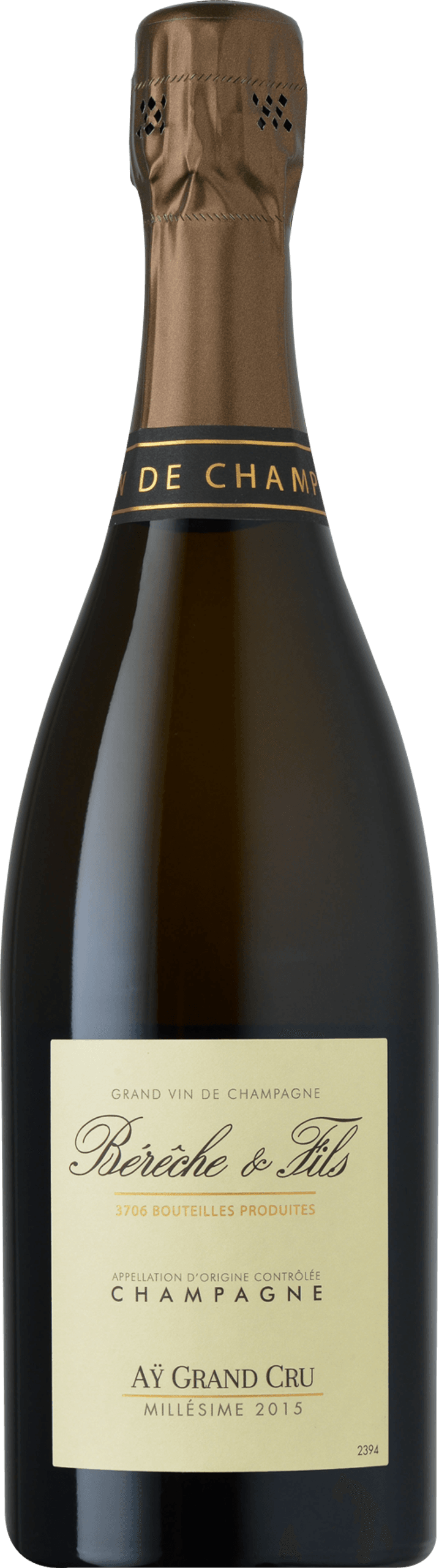 BERECHE ET FILS Ay Extra Brut 2015 Grand Cru
