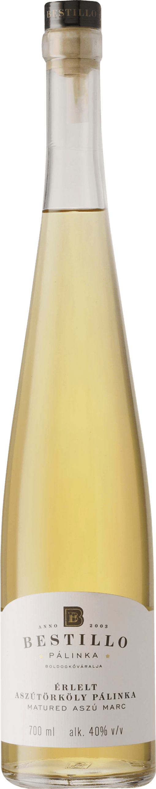 BESTILLO Érlelt Aszútörköly Pálinka (0,7 l)