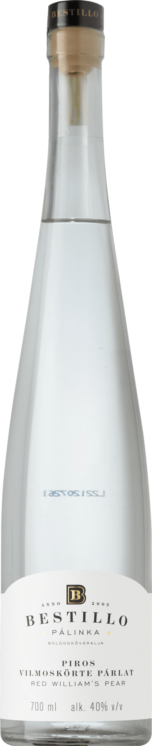 BESTILLO Piros Vilmoskörte Párlat (0,7 l)
