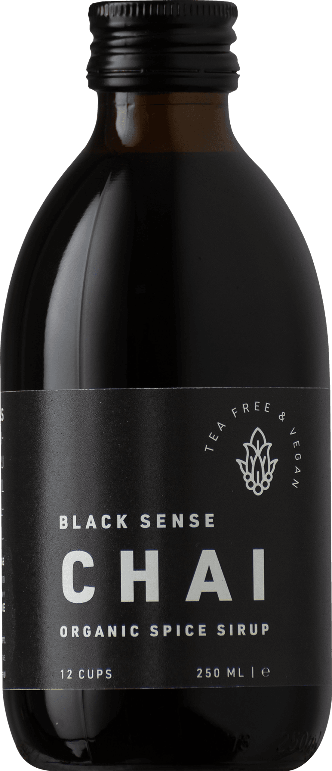 BLACK SENSE Chai Szirup (0,25 l) (Organikus)