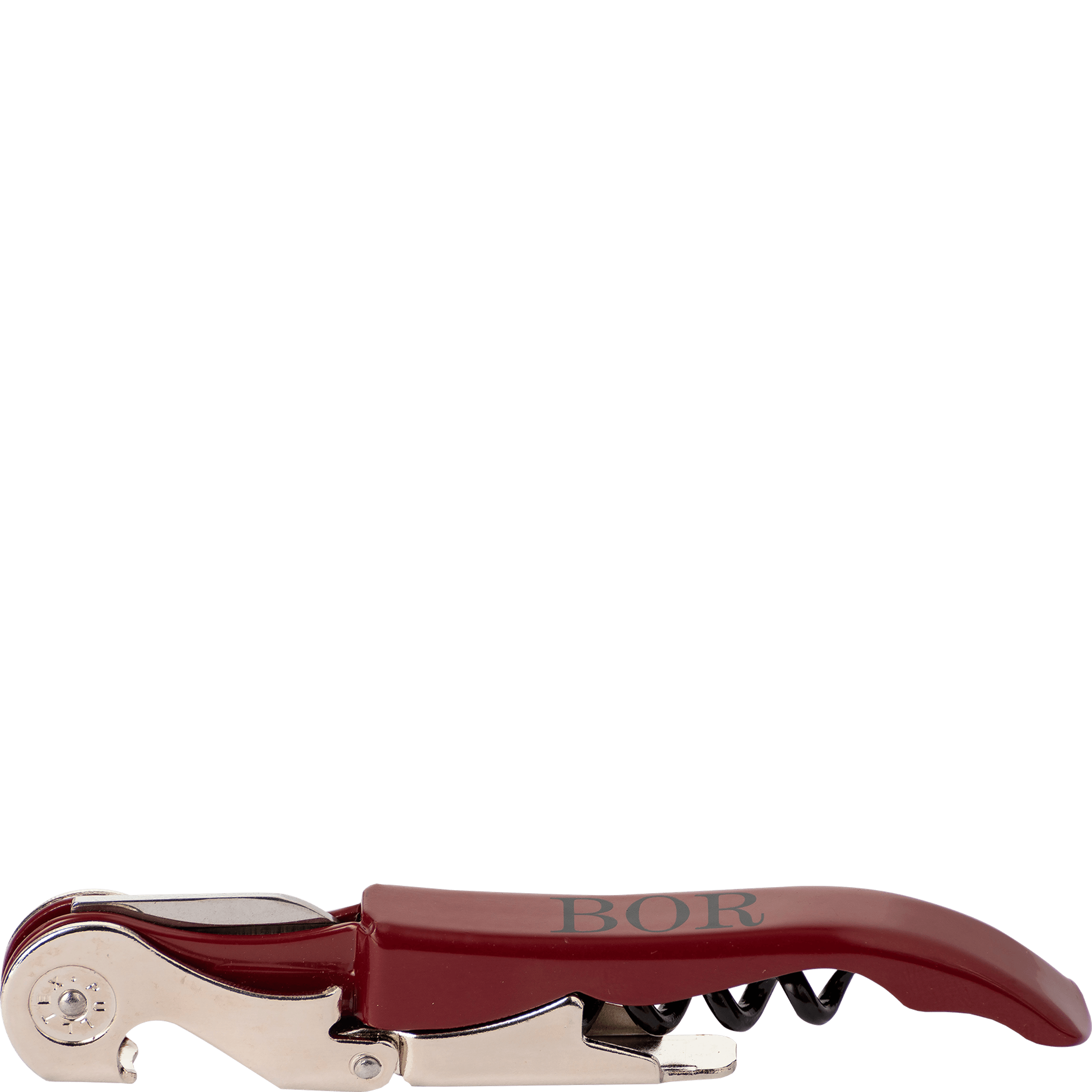 PULLTEX Burgundy vörös dugóhúzó - BOR logóval