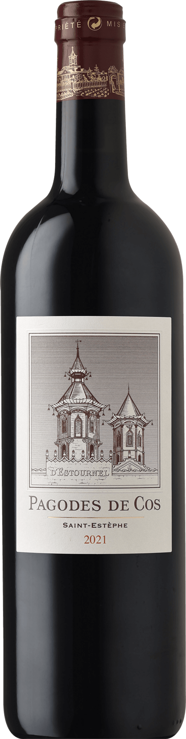 CHATEAU COS D'ESTOURNEL Pagodes de Cos 2021 Saint-Estèphe