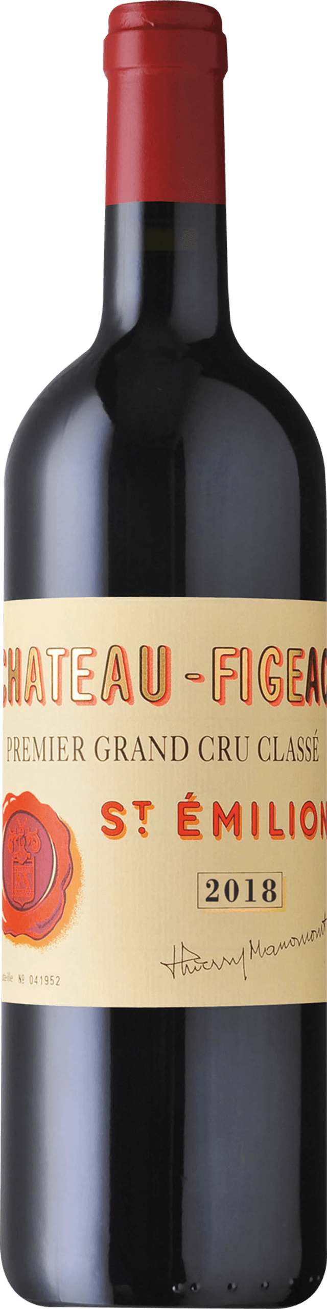 CHÂTEAU FIGEAC Château Figeac 2018 Saint-Émilion