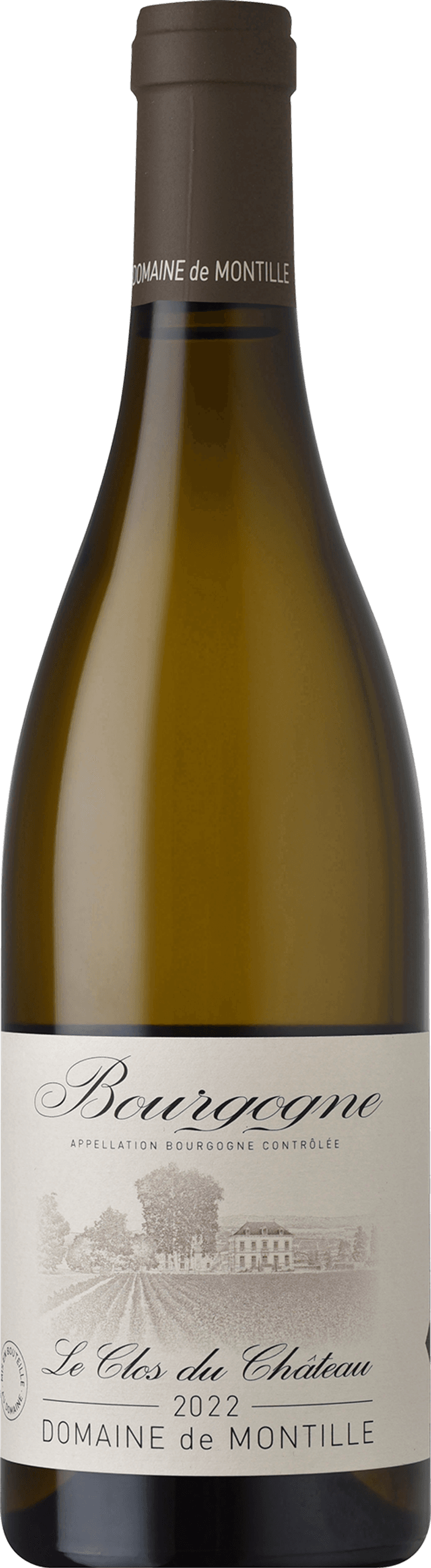 DOMAINE DE MONTILLE "Le Clos du Château" Bourgogne Blanc 2022 (Organikus)