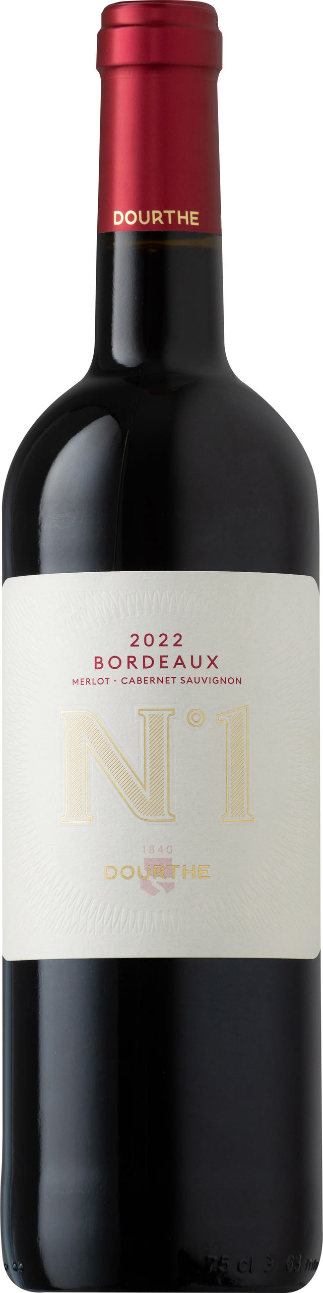 DOURTHE N°1 Rouge 2022 Bordeaux
