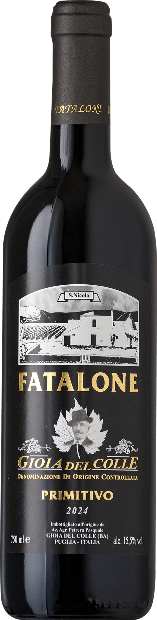 FATALONE Gioia del Colle Primitivo 2024 (Organikus)