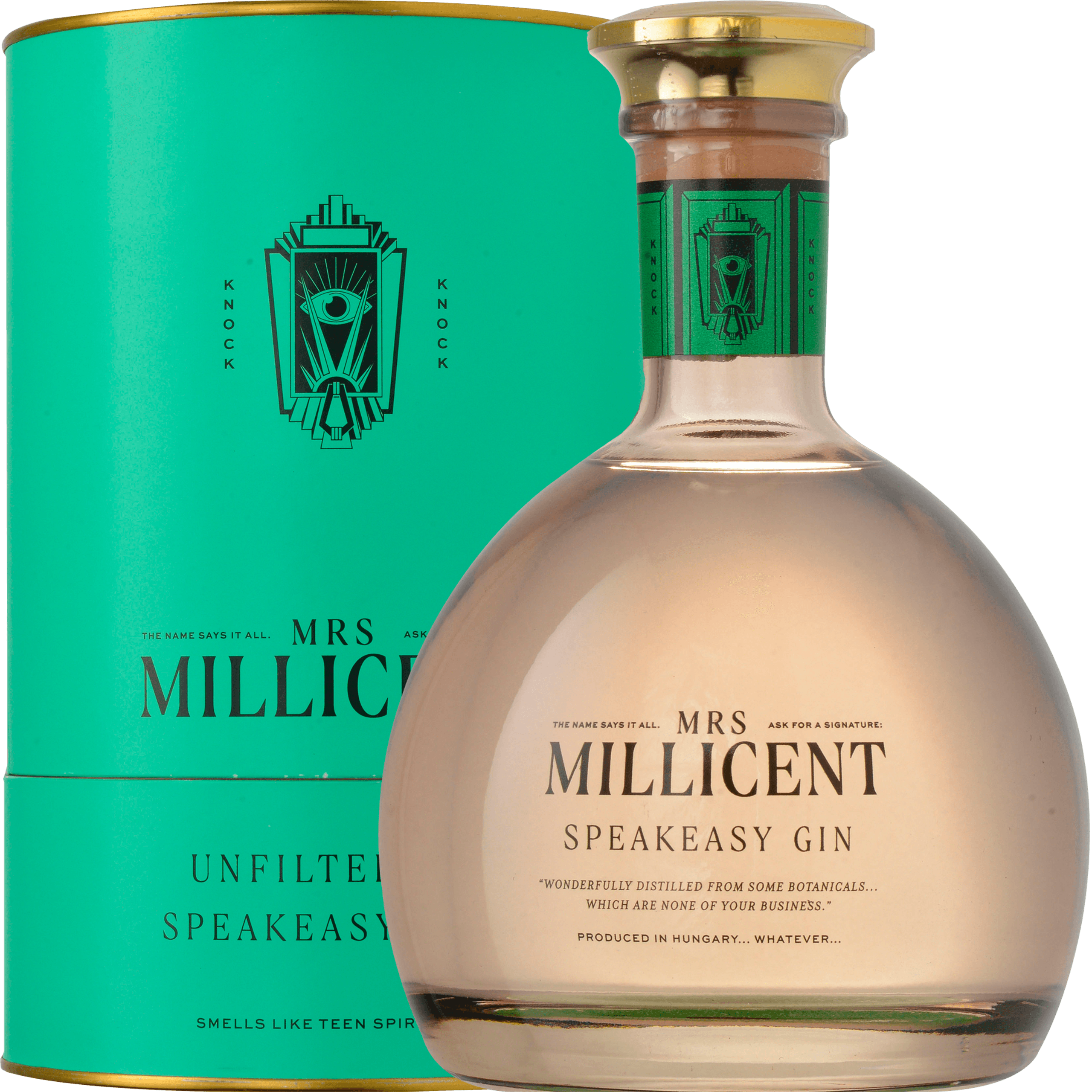 MRS. MILLICENT Unfiltered Gin (0,7 l) (in Gift Box)