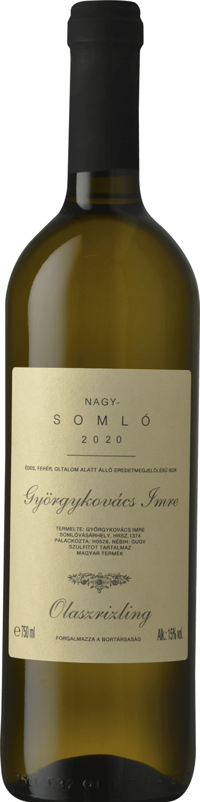 GYÖRGYKOVÁCS Nagy-Somlói Olaszrizling 2020