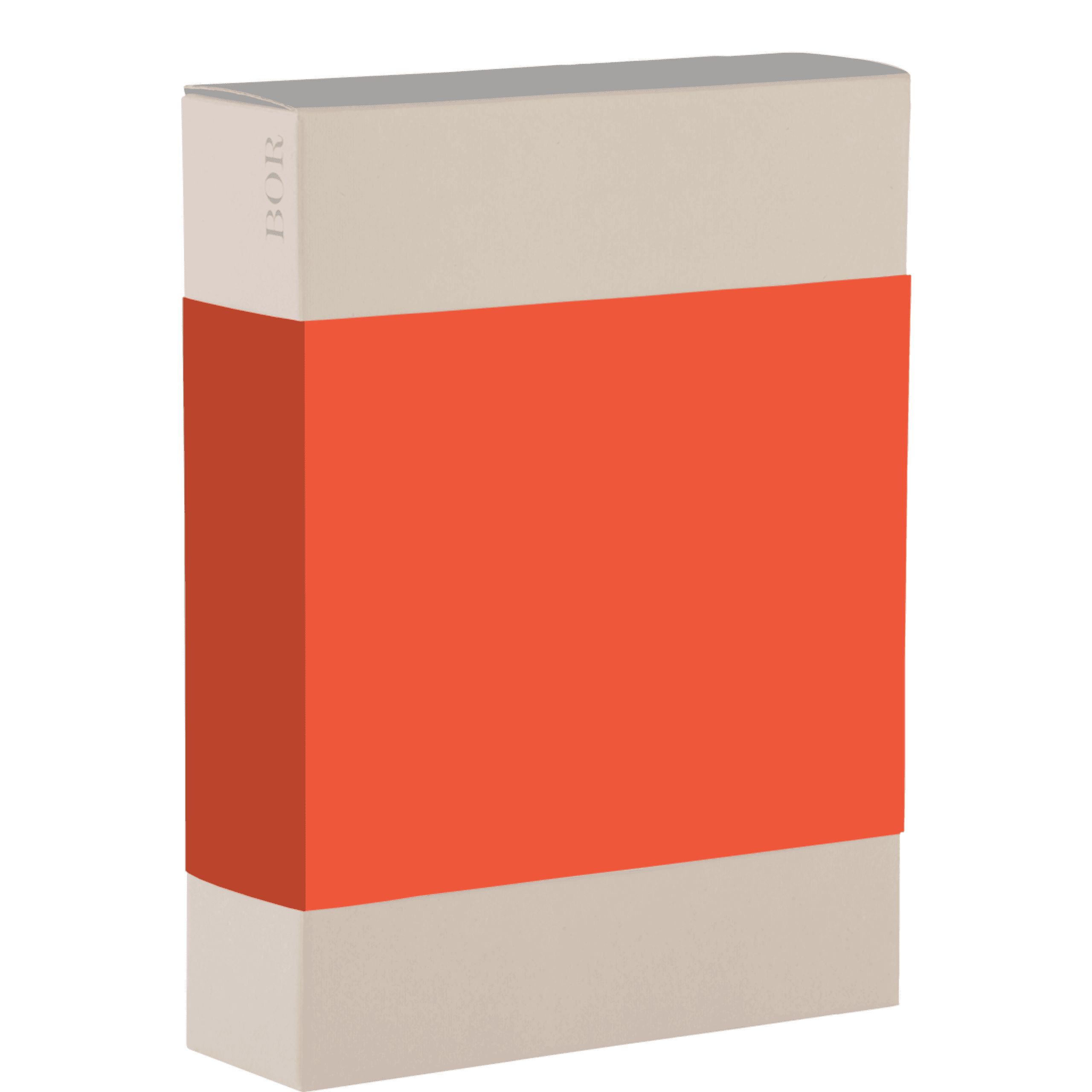 STRAP Brick red, for three