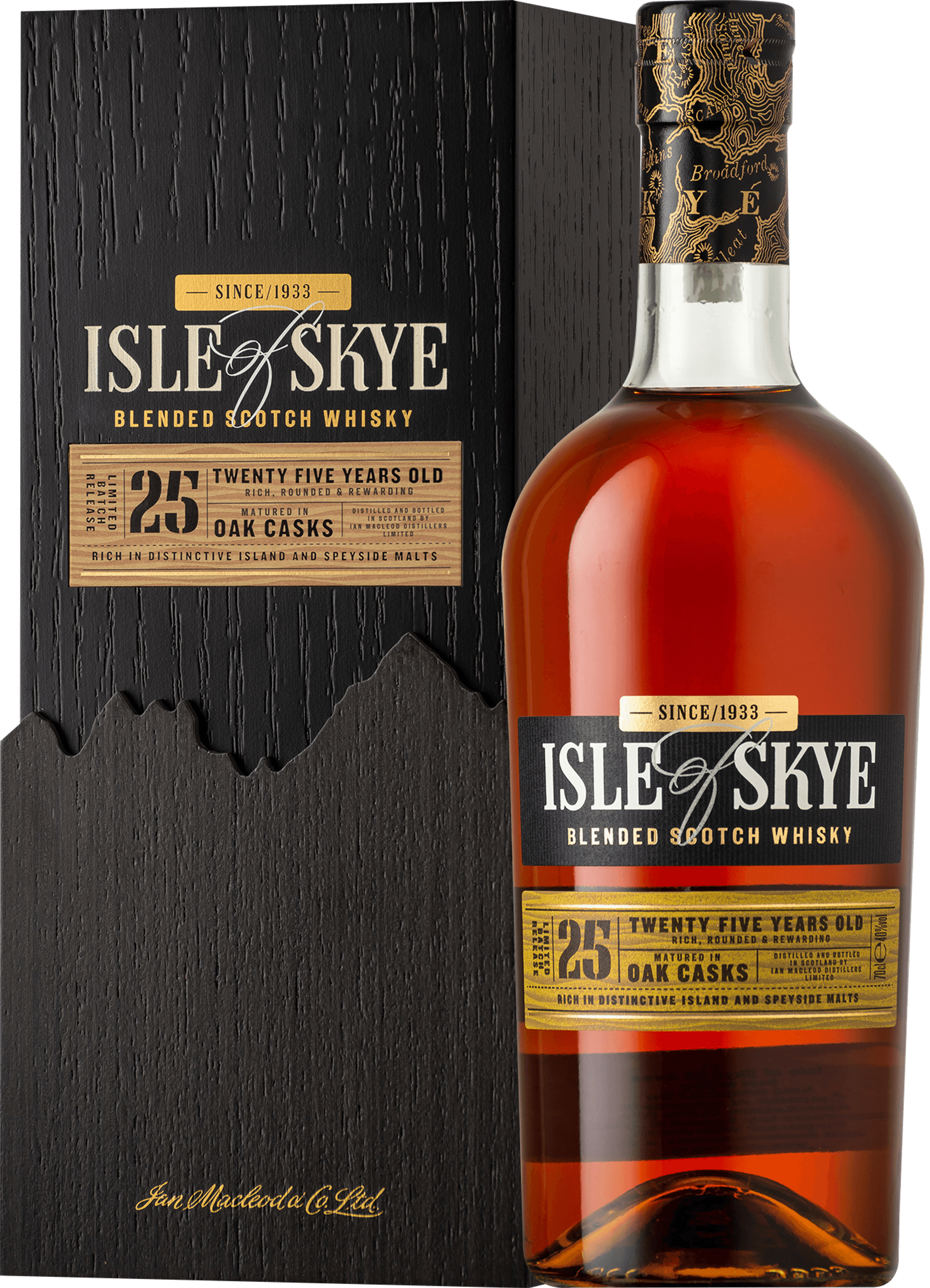 ISLE OF SKYE 25 Years Old Whiskey (0,7 l) (in Gift Box)
