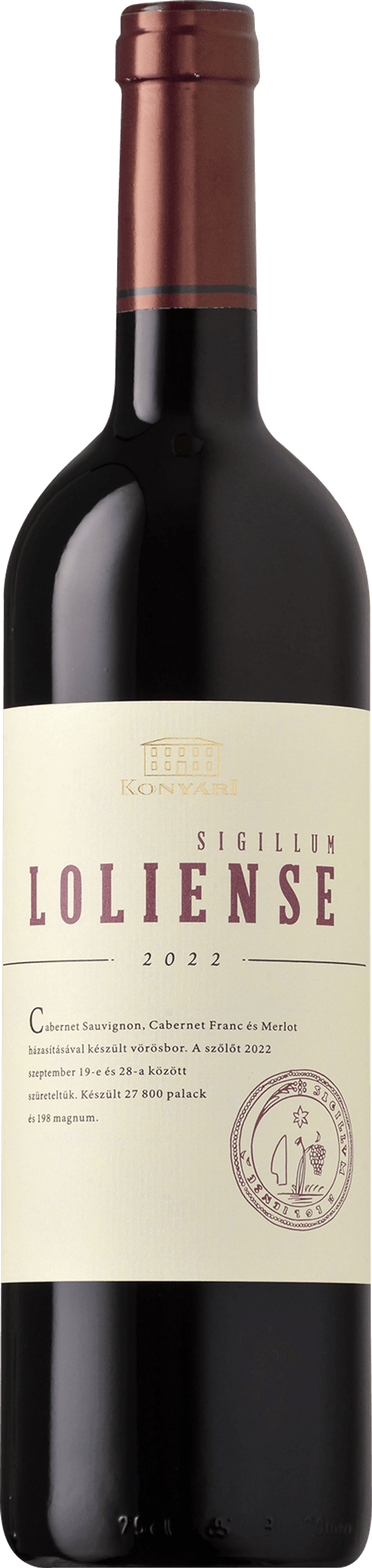 KONYÁRI Loliense Vörös 2022