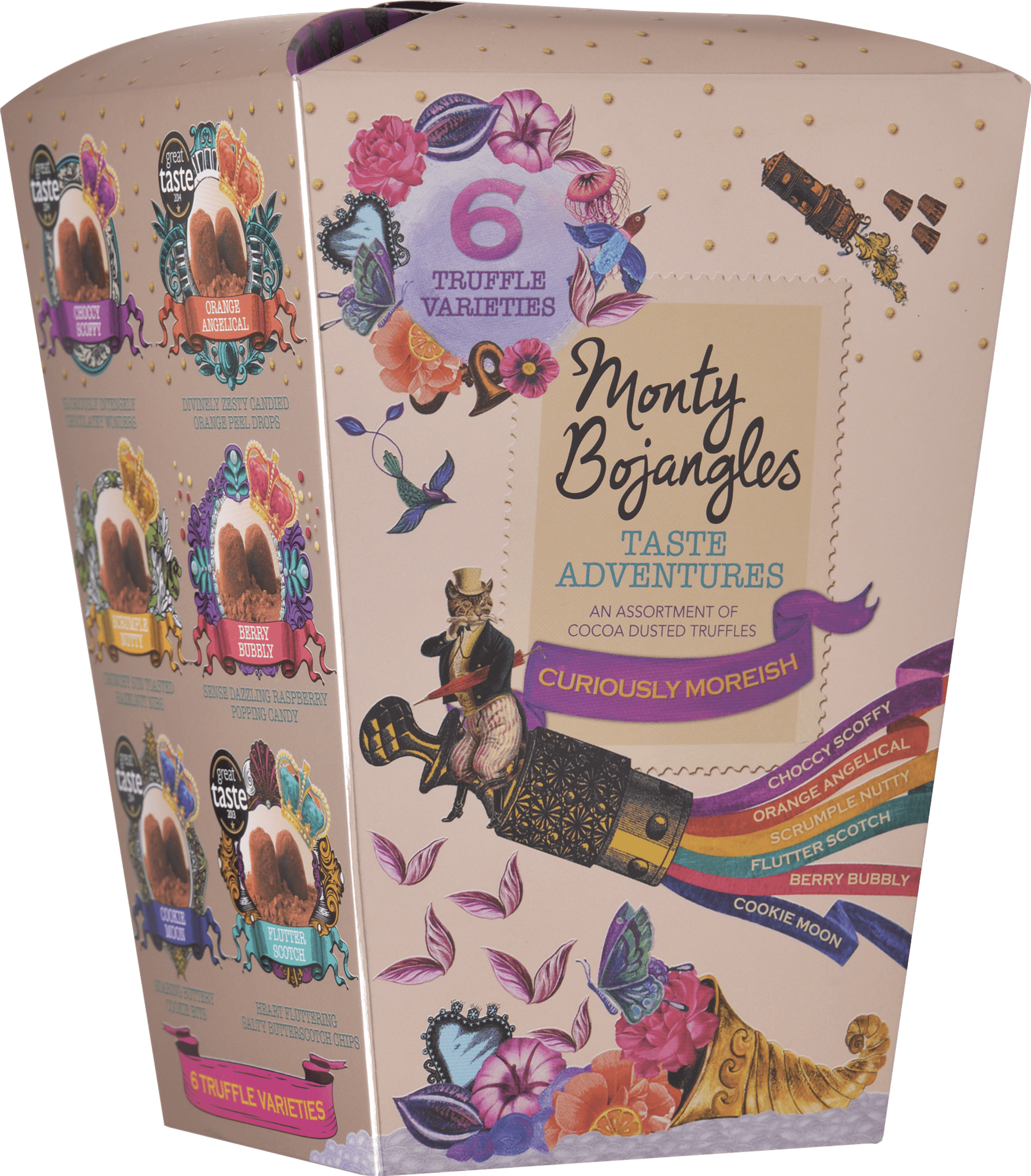 MONTY BOJANGLES Taste Adventures - trüffelválogatás (225 g)