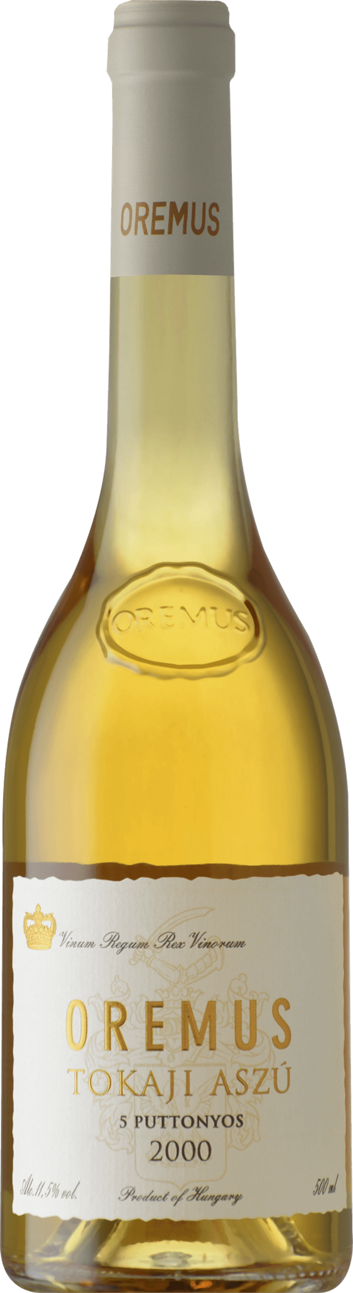 OREMUS 5 Puttonyos Aszú 2000 (0,5 l)