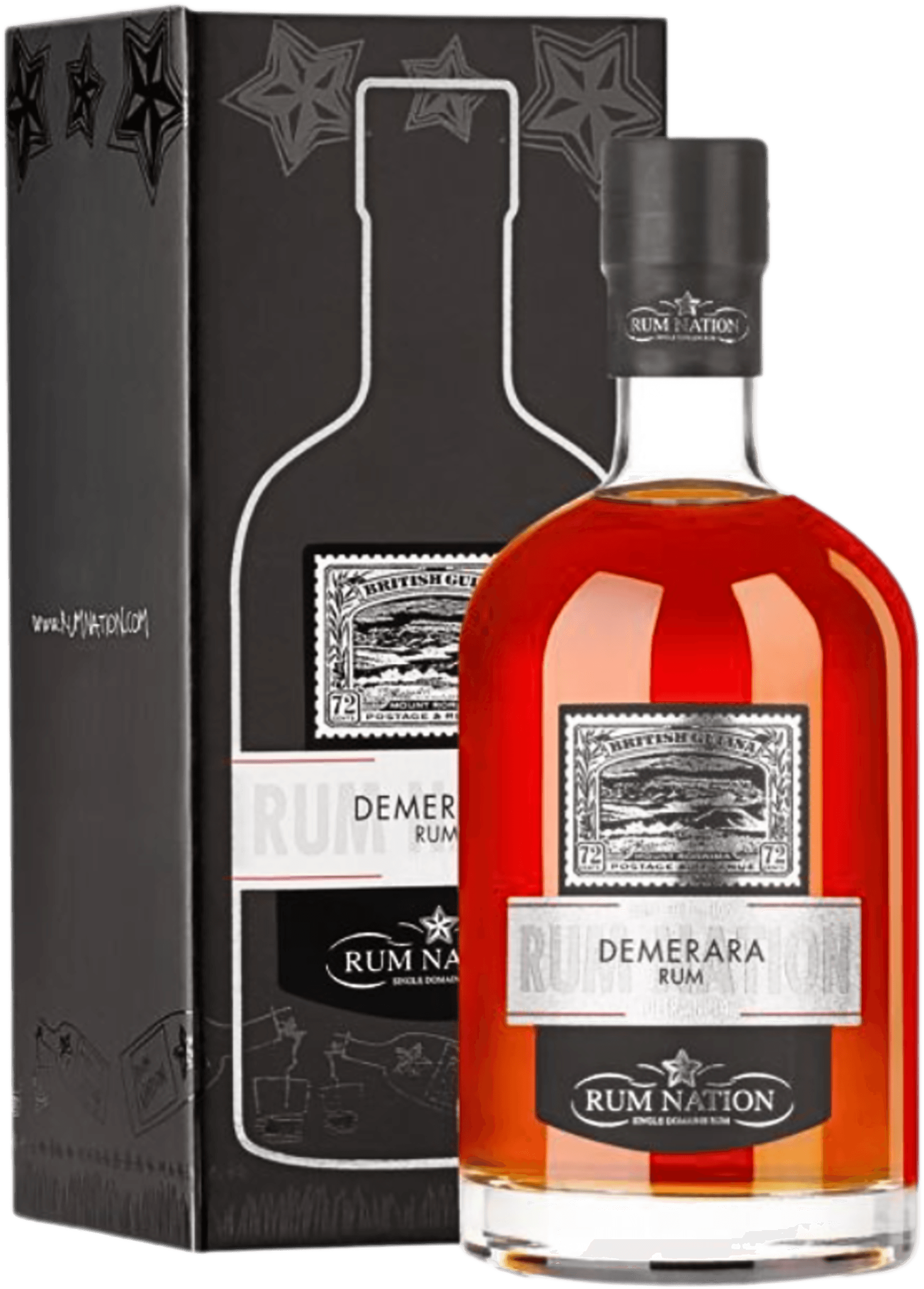 RUM NATION Demerara No. 14 (0,7 l) (díszdobozban)