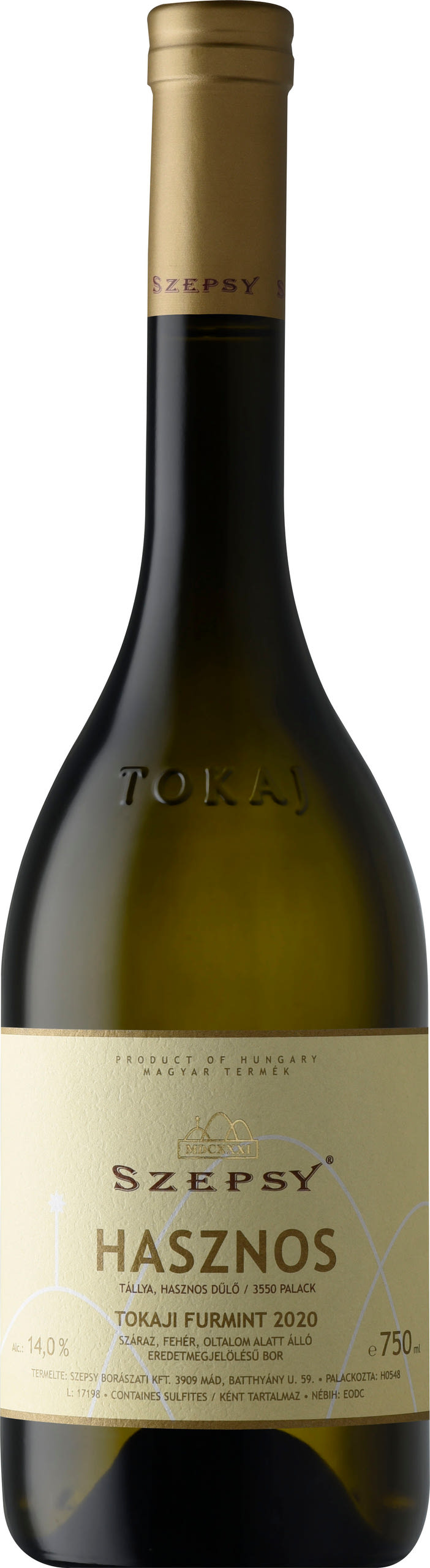 SZEPSY Hasznos Furmint 2020