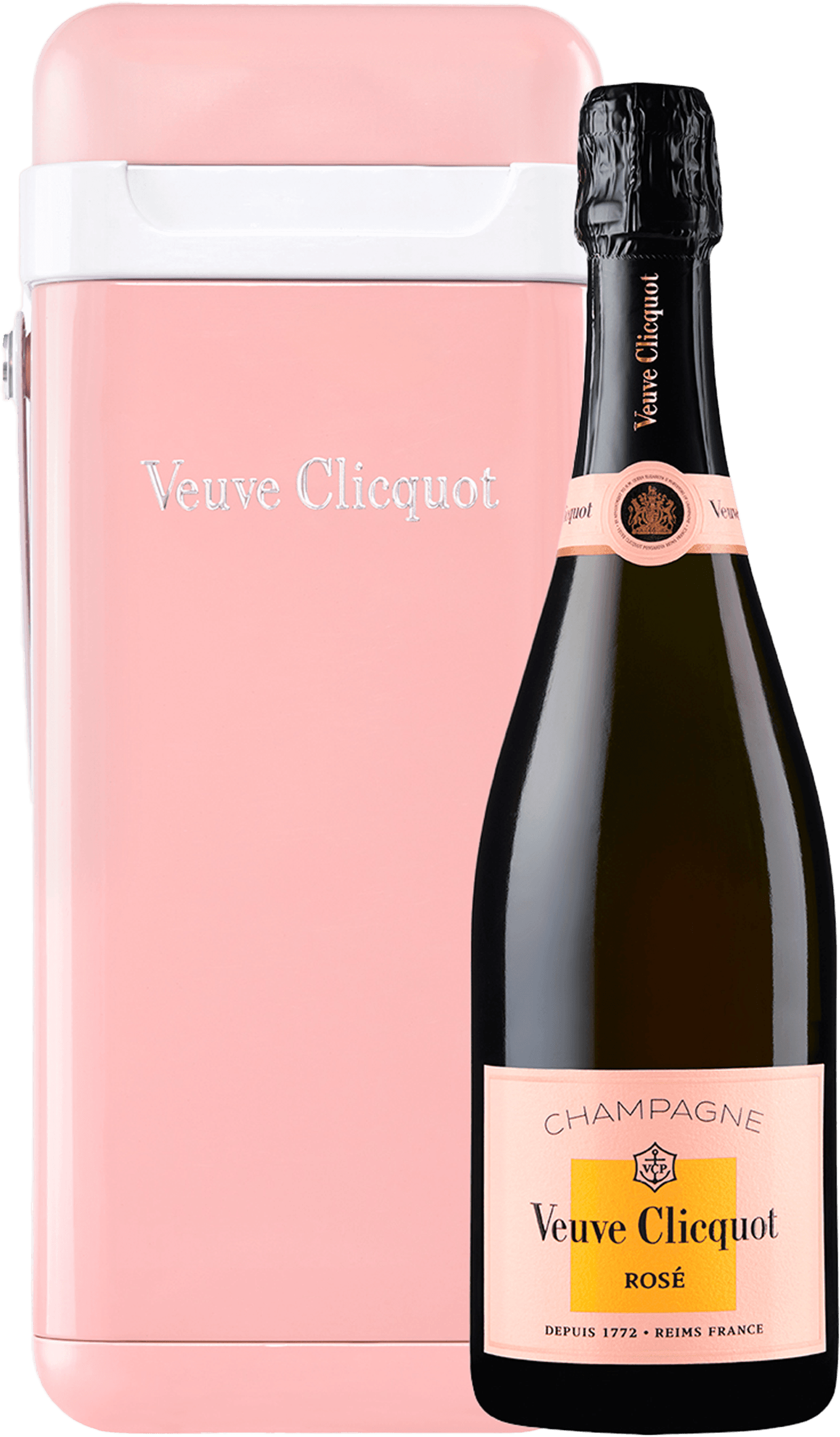 VEUVE CLICQUOT Rosé with Cooler