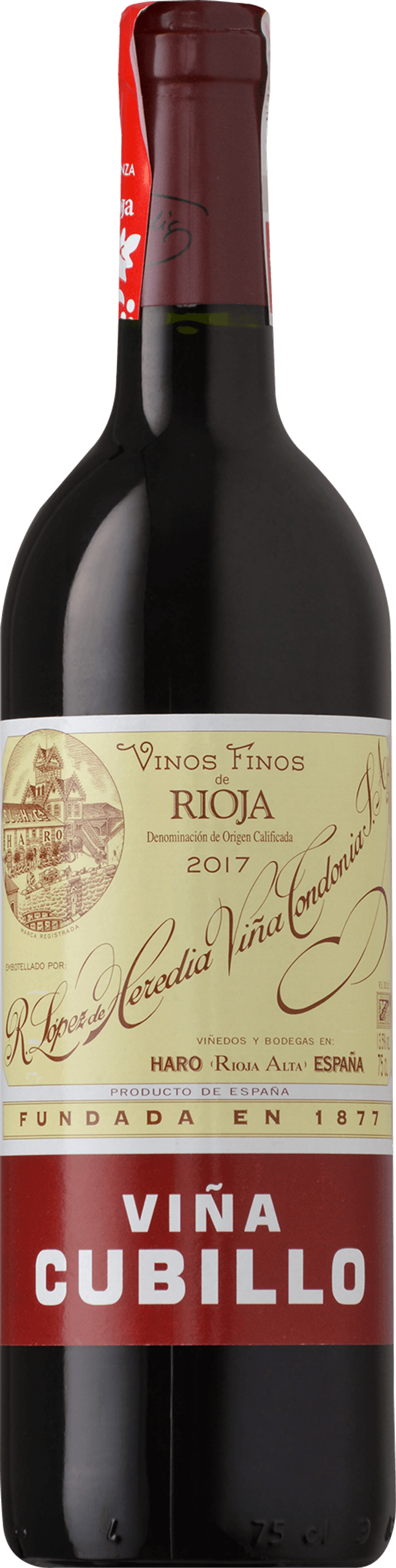 VIÑA TONDONIA Viña Cubillo Tinto Crianza 2017